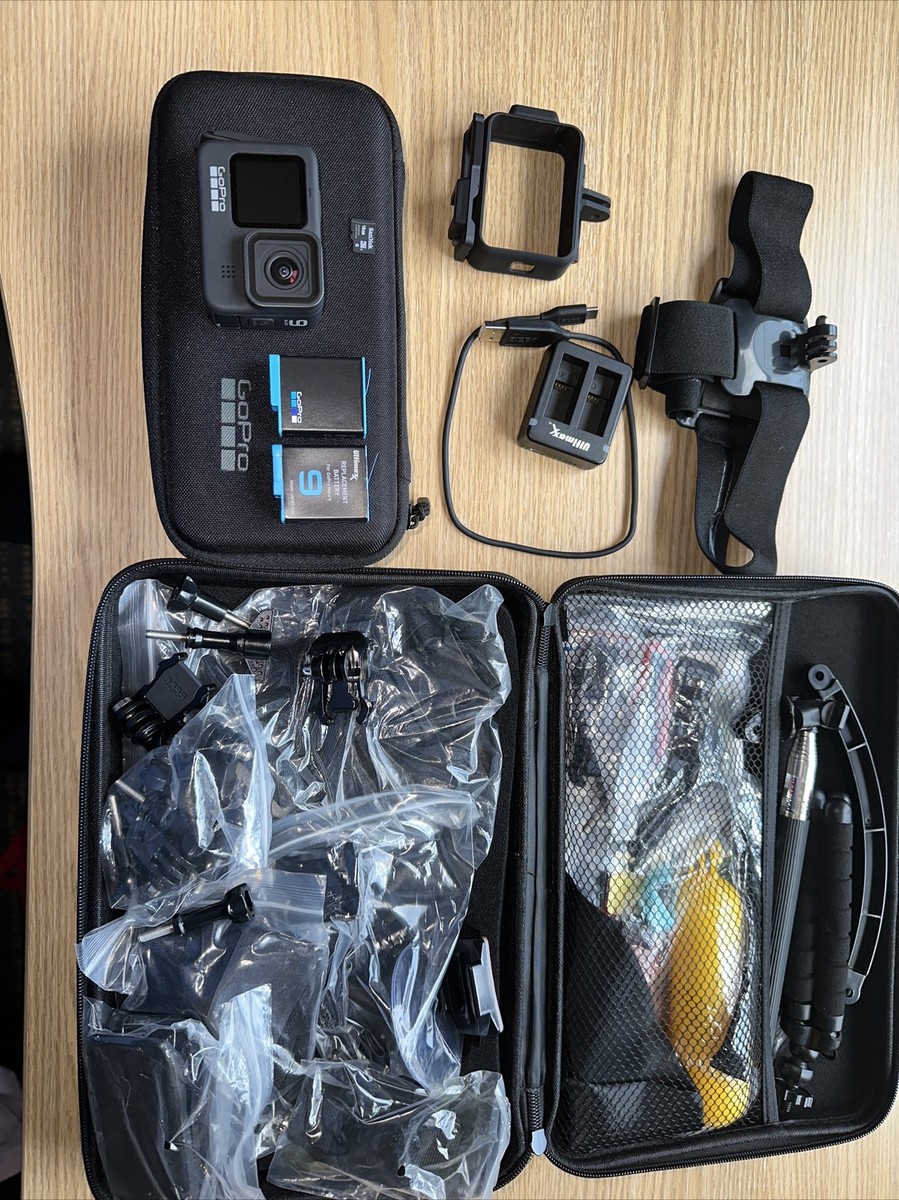 GoPro HERO9 Black with 16GB Card & 50 Piece Accessory Kit - Loaded