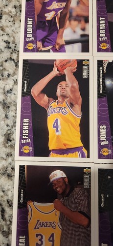 Upper Deck 1997 LA Lakers LA1-LA9 Basketball Card Set Upper Deck - Picture 7 of 11