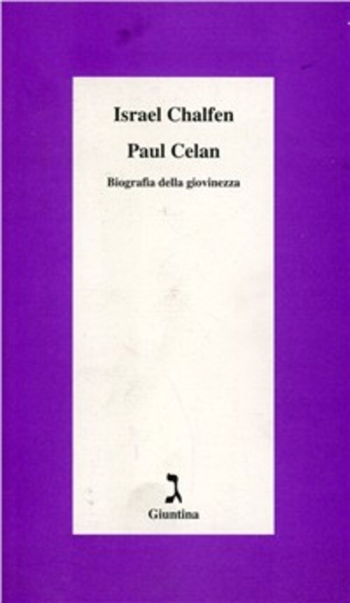 PAUL CELAN CHALFEN ISRAEL