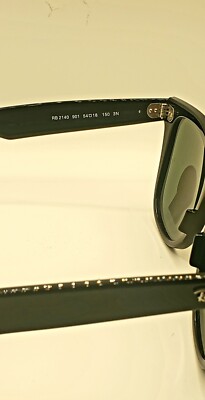RayBan RB2140 Original Wayfarer 901 Black Frame /G15 Green