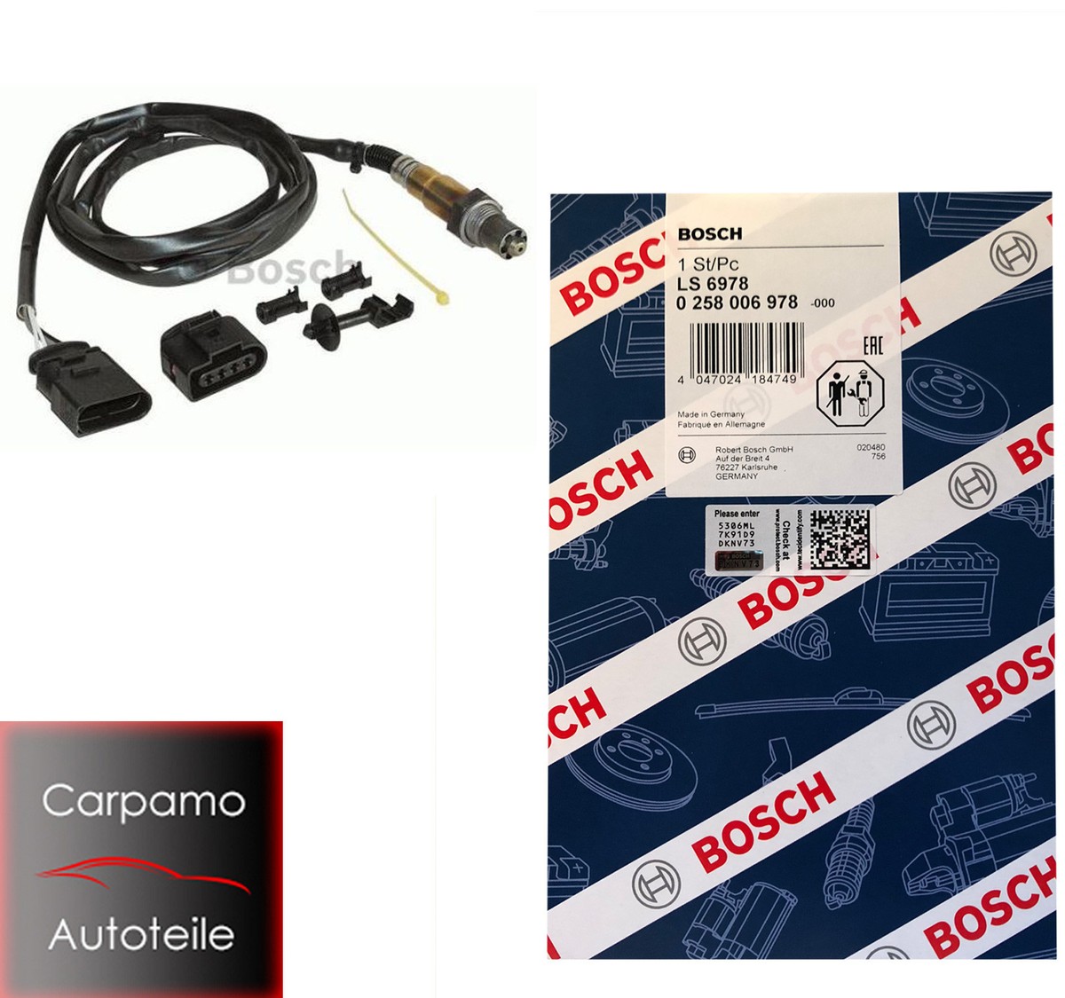Hella 6PA 358 066-101 Lambdasonde für BMW