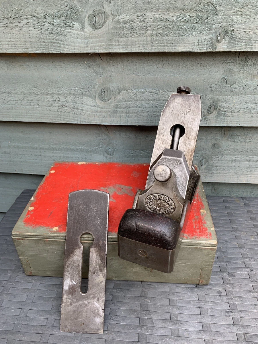 Rare Norris A61 Infill Smoothing Plane With Fitted Wooden Box Antique Tools