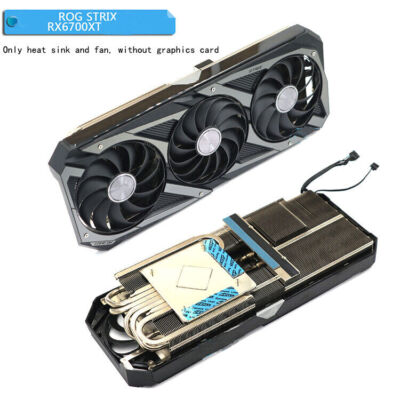 ROG STRIX RX6700XT For ASUS Graphics Card Cooler with Fan