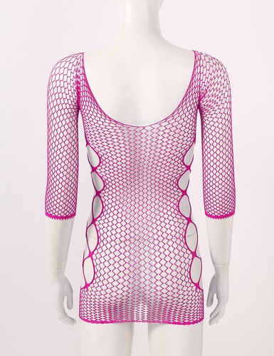 Mujeres Ver a través de la Camisa de Pesca Lencería Medias para el cuerpo Vestido Babydoll Prendas para dormir - Imagen 47 de 75
