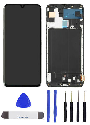 Incell Display Bildschirm LCD Touchscreen mit Rahmen f. Samsung Galaxy A70 A705F