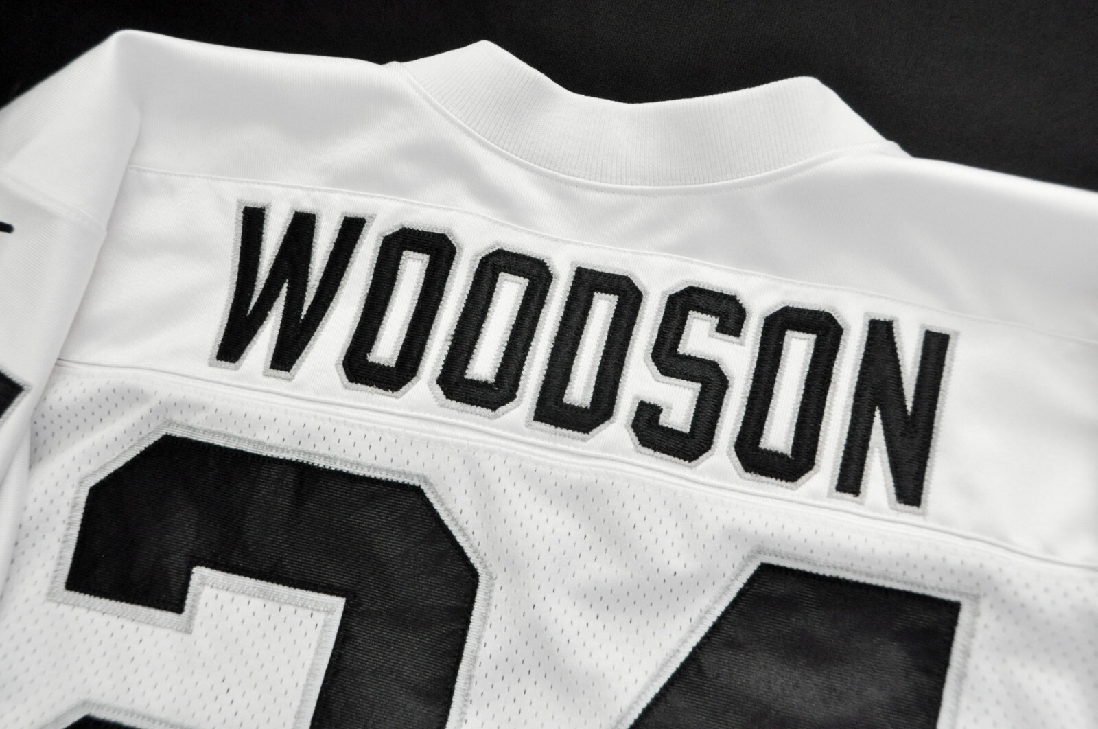 CHARLES WOODSON OAKLAND RAIDERS LAS VEGAS JERSEY NIKE AUTHENTIC SEWN 52 2XL - Picture 9 of 14
