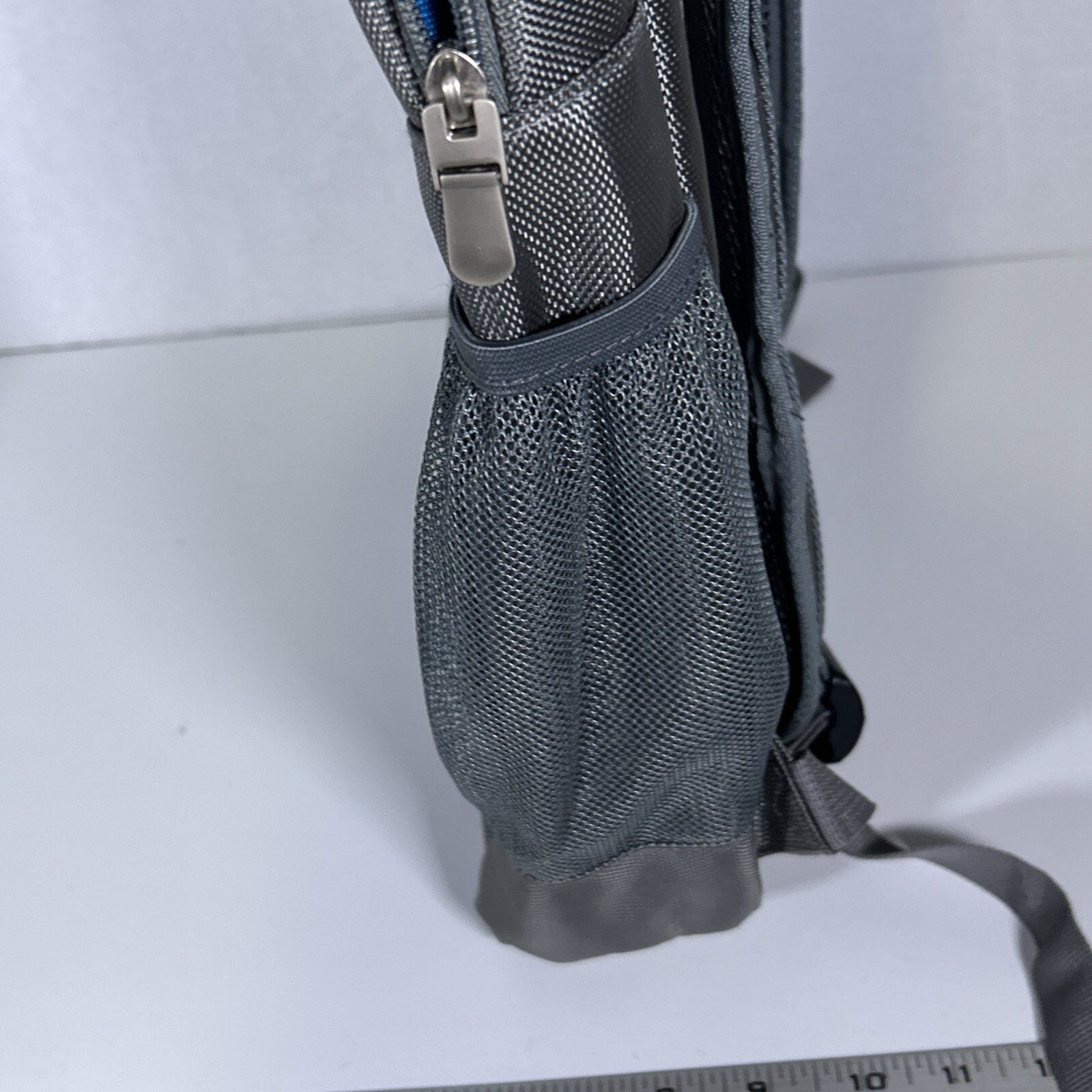 Microsoft Backpack Gray Blue With Logo - image 15