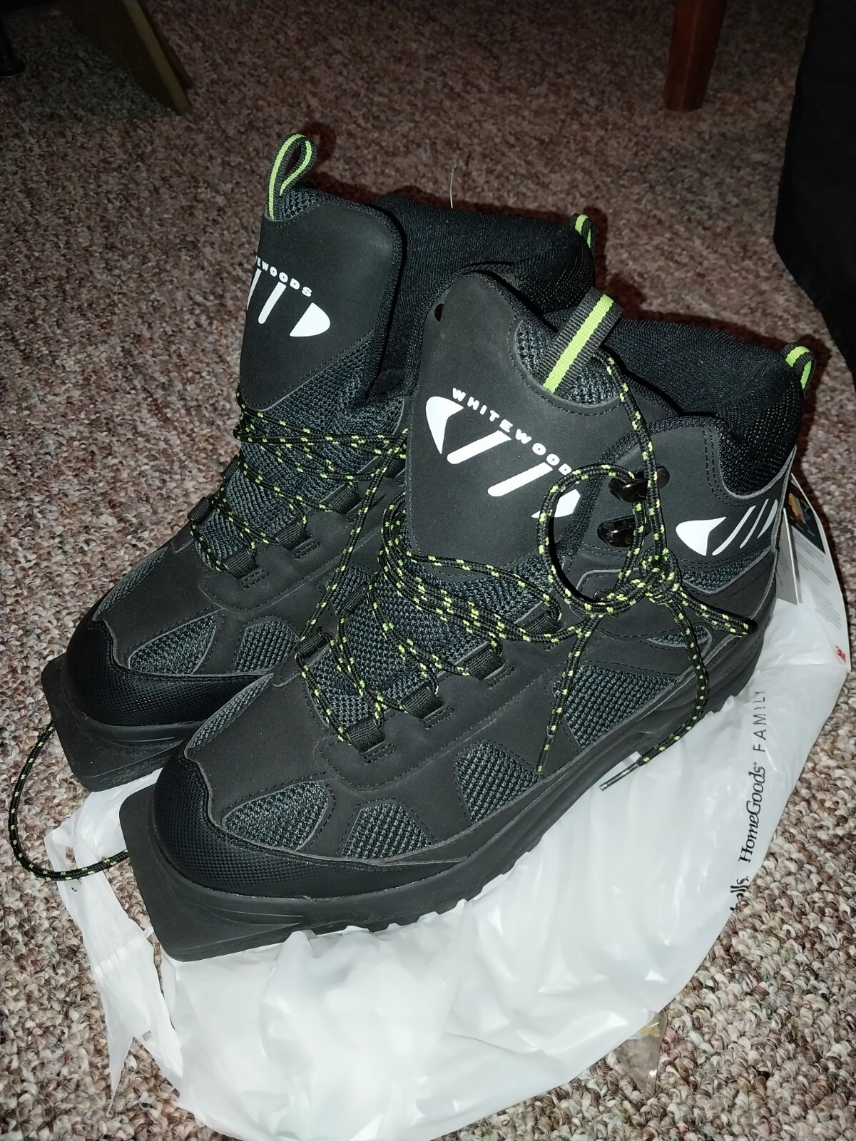 SALOMON Scarponi da sci di fondo Whitewoods (taglia 10) NUOVI