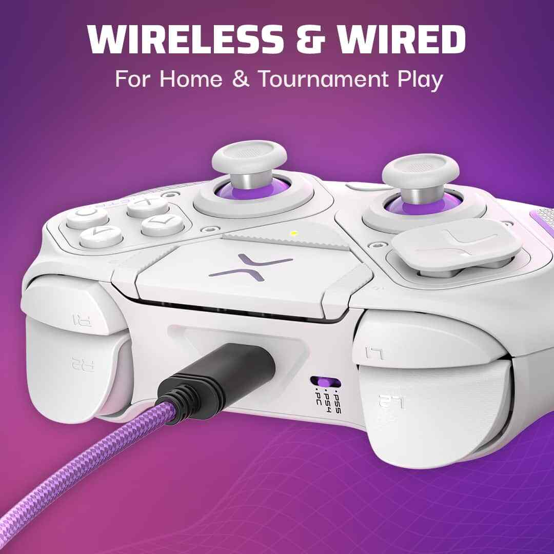 PDP - Victrix Pro BFG Wireless Controller for PS5, PS4, and PC, Sony 3D Audio PDP - Victrix Pro BFG Wireless Controller for PS5, PS4, and PC, Sony 3D Audio