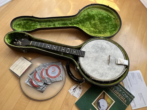 The Gibson 1920s TB-1 trapdoor tenor banjo 1923 or 1924