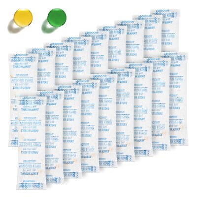 150 Packs Silica Gel Moisture Absorbers for Food Storage & Electronics 5g Each