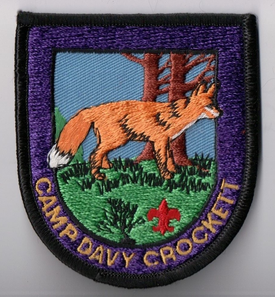 AC BSA Patch Camp Davy Crockett, Sequoyah Council Tennessee, Larger