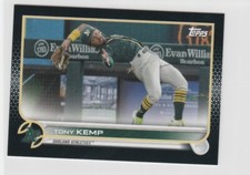 2022 Topps Mini Tony Kemp #114 Black Parallel SP  Oakland Athletics