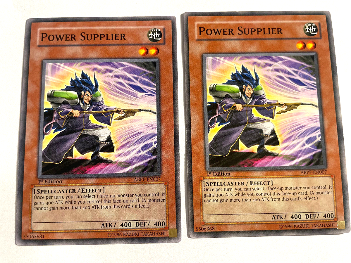 yugioh card supplier Power Supplier - ABPF-EN007 - Common - 1st Edition - NM