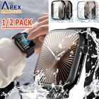 Case Waterproof Tempered Glass Screen Film For Apple Watch Series 10 11 42/46mm