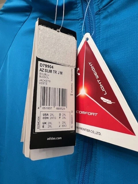 ADDIDAS MENS CLIMACOOL JACKET NEW WITH TAGS XXL RRP £62.00 - Image 2 of 4