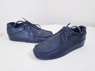 Schwarze Schnürschuhe Freizeitschuhe Herren Damen Größe UK 9 BLOX 