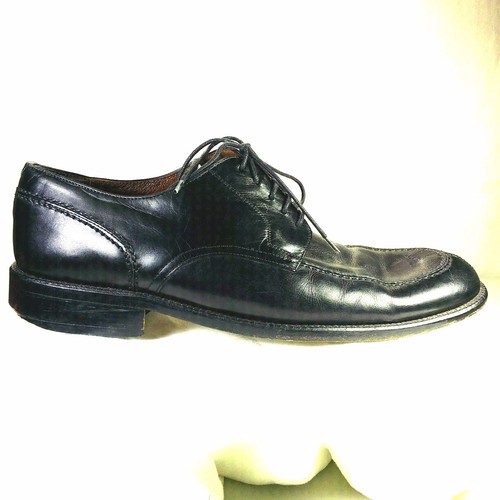 BRASSBOOT Mens Black Leather Oxford Dress Shoes Size 9.5 M Spain - Picture 5 of 10
