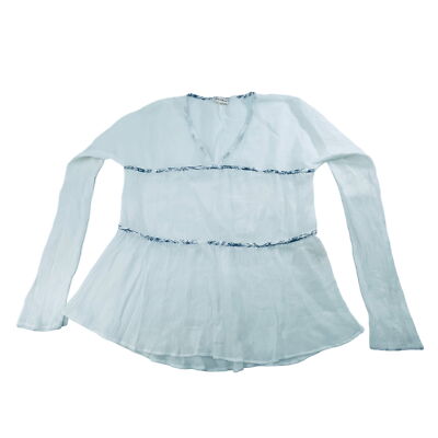 Hem & Thread - White Blouse - Small