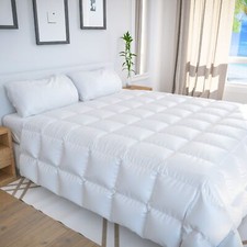 All Season Queen Comforter - 100 Organic Bamboo Comforter Queen Size - Duvet...