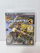 Uncharted 3: Drake's Deception PS3 Sony PlayStation 3 2009 Free Shipping