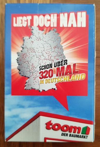 Skatkarte, deutsches Blatt Werbung TOOM, der Baumarkt eBay