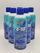 6 PACK Marine 6-56  Multi-purpose Lubricant crc 06007 11 oz. BRAND NEW