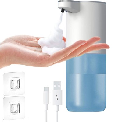 400ml Electric Foam Soap Dispenser Wall Mounted Automatic USB Rechargeable DHL