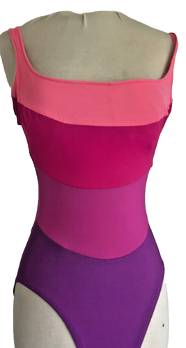 Vintage 1990’s Y2K Sirena BathingSuit, Swim, Pink Purple 10, Sexy Y2K Balconette - Bild 2 von 8