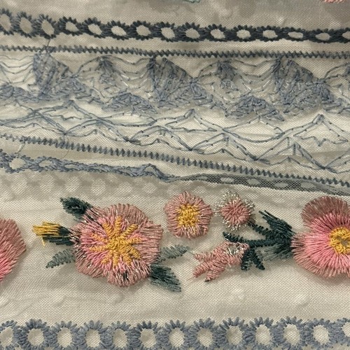 Pleiades Embroidered Sky Rose Vivian Dress - Picture 8 of 8