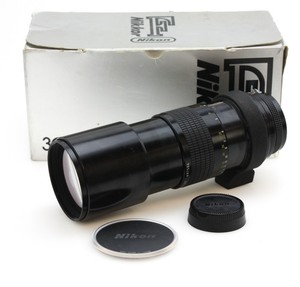 Nikkor 300mm f4.5 Pre AI Telephoto Prime Lens - Nikon (F) mount - Fungus