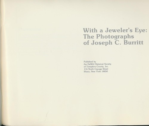 MIT EINEM JUWELIERAUGE FOTOS JOSEPH C BURRITT ITHACA TOMPKINS COUNTY NEW YORK - Bild 6 von 6