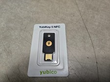 Yubico: YUBIKEY 5 - NFC Two Factor Authentication NFC Security Key USB A