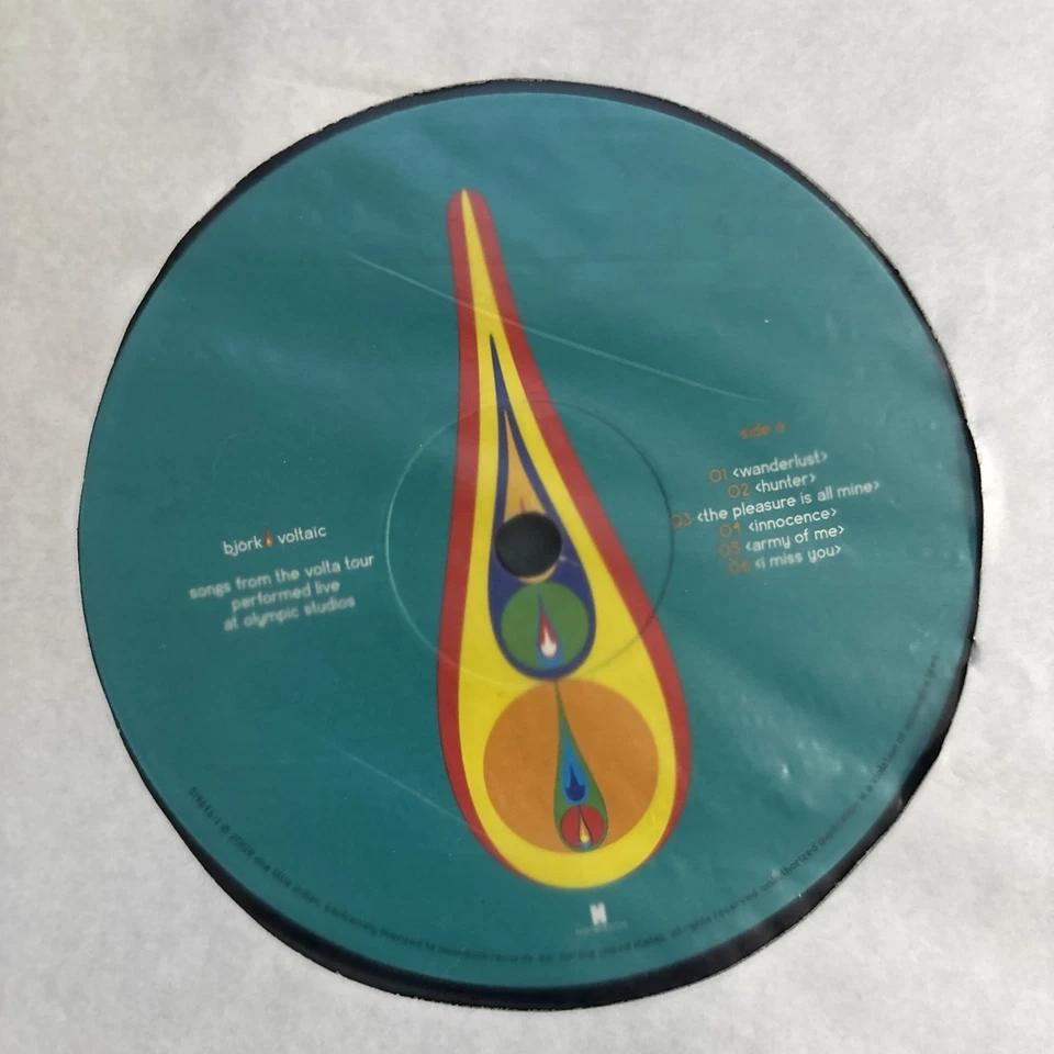 BJORK VOLTAIC LP *RARE* NONESUCH 2009 USA 1st PRESS VINYL INCLUDES CD LTD New - Image 3 of 4