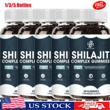 Pure 100 Himalayan Organic Shilajit Gummies Shilajit Resin Natural Supplement