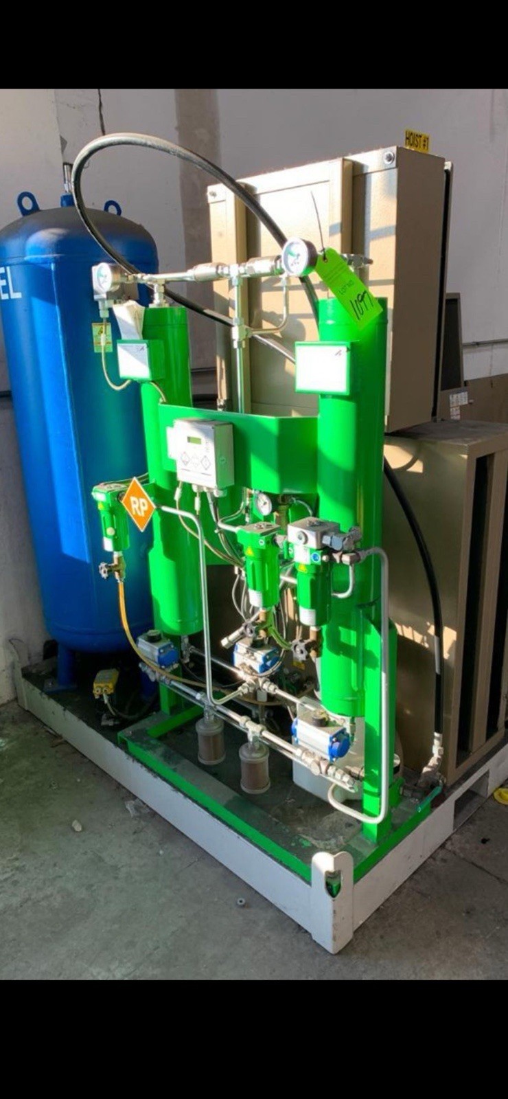 FST DHW-39/50 High Pressure Adsorption Air Dryer 50 bar 200m3/h on Skid