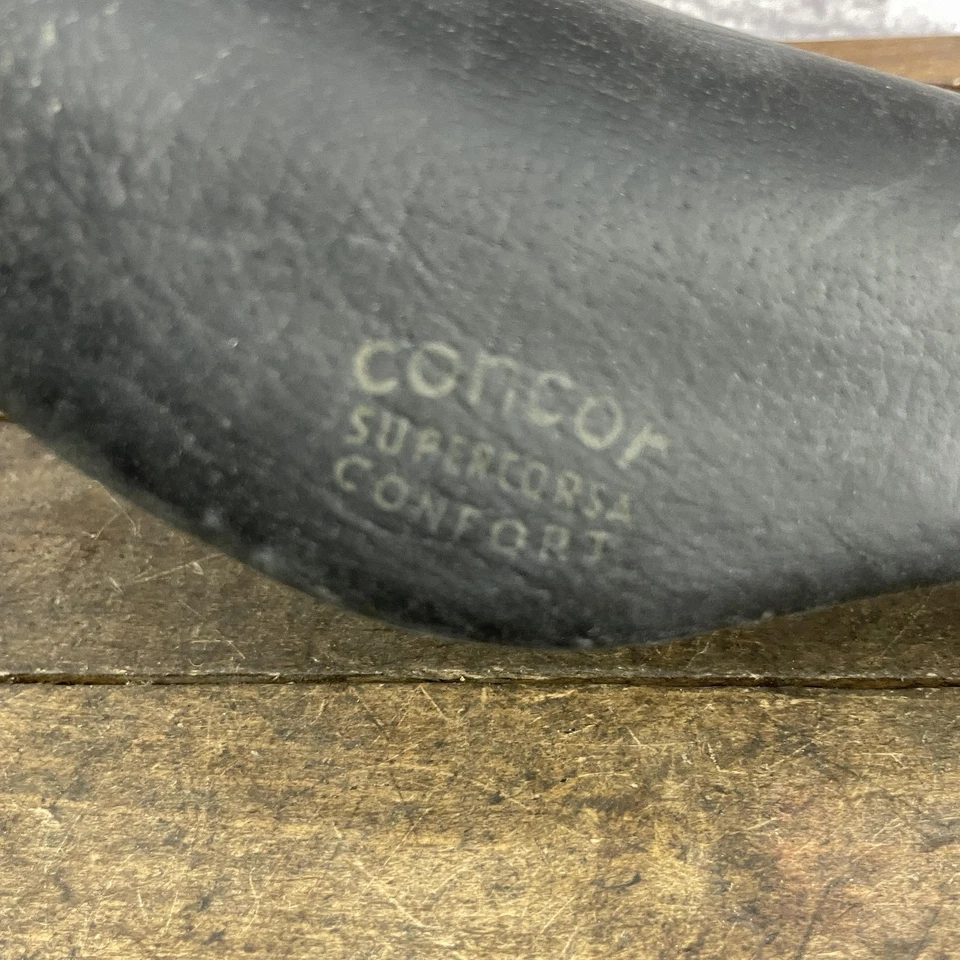 Asiento de sillín de bicicleta vintage Selle San Marco Concor Supercorsa Confort negro Foto 3 de 4