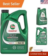 GTX 5W-20 High Mileage Oil - 5 Quarts of Engine Protection & Performance 36.71 per gallon