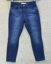 SIGNATURE LEVI STRAUSS Women's JEANS 10 M Mid-Rise STRETCH Skinny Comfort 30X28