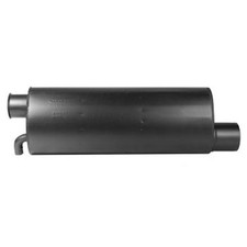 Ar89594 Muffler W/ Vertical/oval Body Fits John Deere Tractor 8440 8640