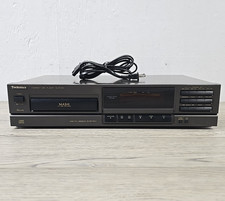 Vtg 1994 Technics SL-PG340 Black Compact Disc CD Player - Parts or Repair Only