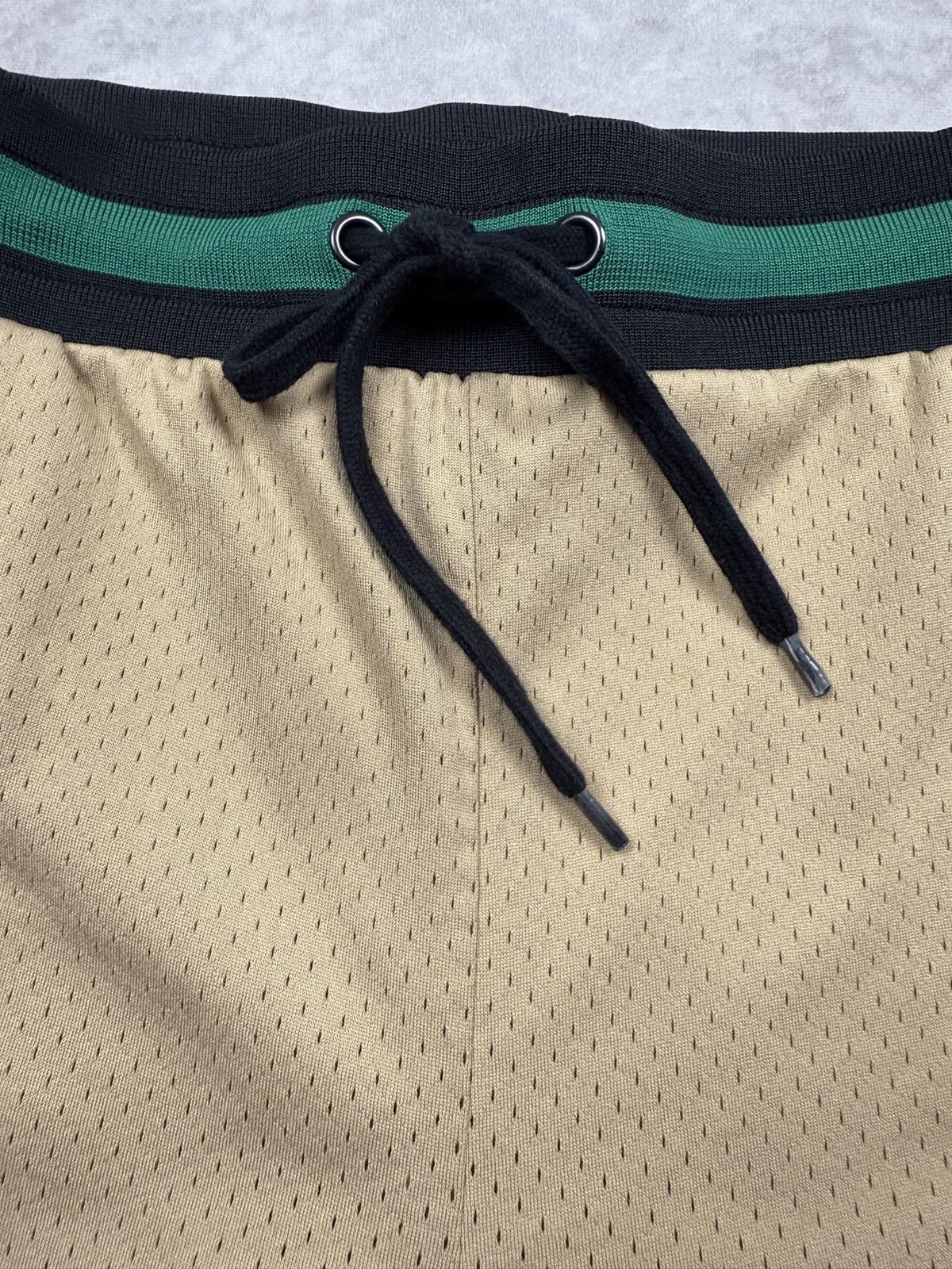 Shoe Palace X Top Gun Maverick Shorts Mens Large Khaki Basketball Patches thumbnail 10