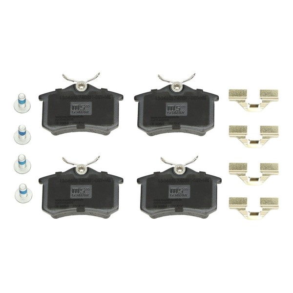 MS 13046027402N-SET-MS BremsbeläGe, BremsklöTze Hinterachse FüR Renault Megane C-image