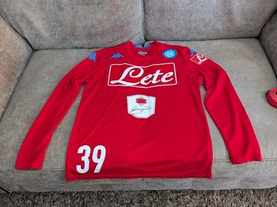 KAPPA NAPOLI PLAYER TRAINING SHIRT 2018-2019 - #39 - LARGE MENS
