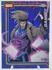 2026 Topps Chrome Marvel Comics #39 Gambit Spider-Web Refractor /62