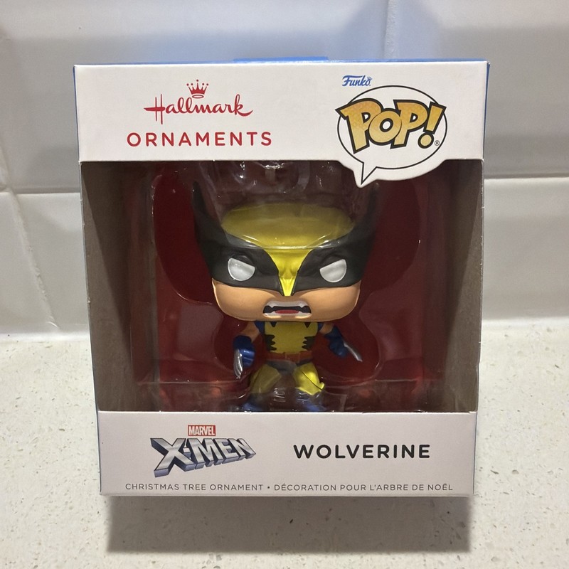 Hallmark Funko POP! Wolverine X-Men Christmas Ornament 2025 New in Box