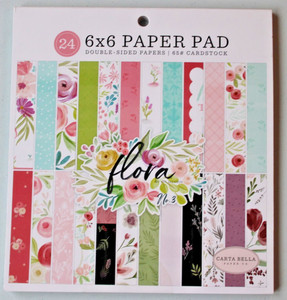 Carta Bella -  Flora No. 3 6x6 Paper Pad - Retired NLA