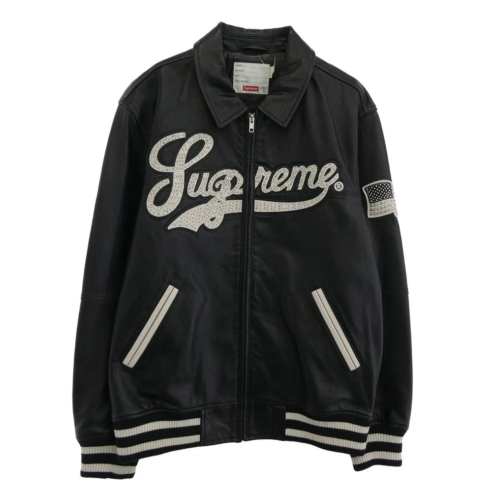 Supreme Leather Outer Shell Studded Coats, Jackets & Vests for Men