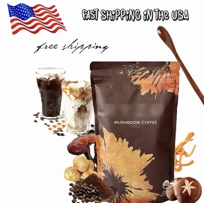 Mushroom Organic Coffee 30 Servings in 1 Pack