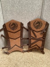 Medieval Boot Covers - Spats Renaissances Warriores Knight Cosplay Costume Props